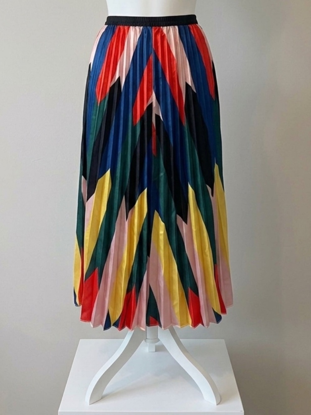 WHO CARES Multi Color Long Skirt